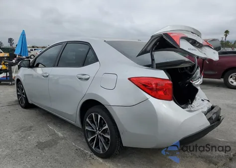 2018 Toyota Corolla L z USA, uszkodzony, nr VIN 2T1BURHE4JC018249